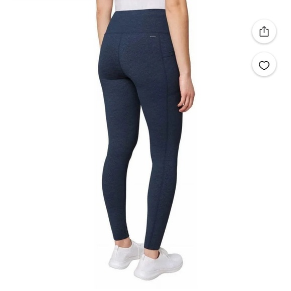 Mondetta Blue High-Waisted Leggings - Picture 3 of 8